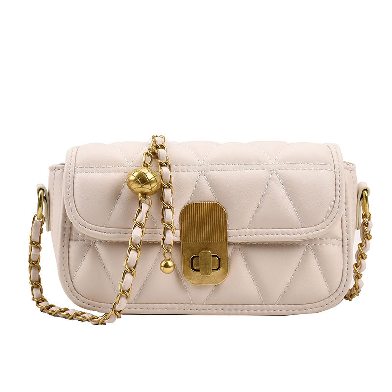 Diamond Chain Small Underarm Crossbody Bag