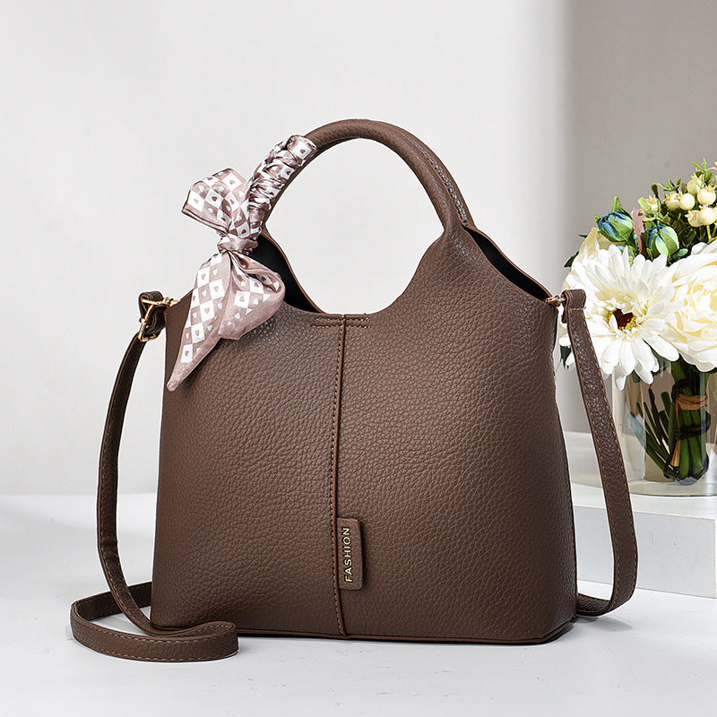 Large Capacity Color-Matching Fashion Handbag