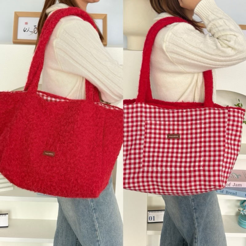 Cozy Cloud Convertible Tote Bag