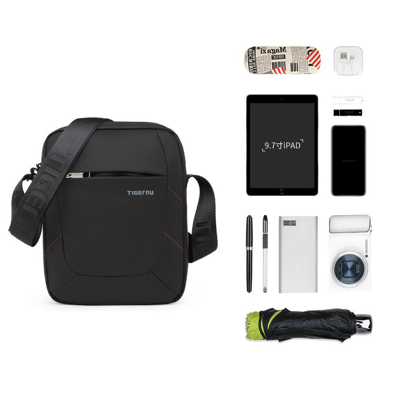 Tigernu Water-Repellent Nylon Business Men's Crossbody Bag