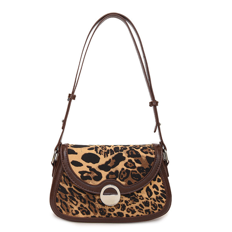 Leopard Luxe Shoulder Bag