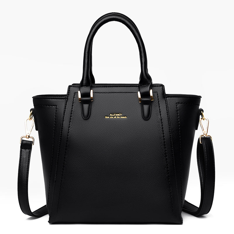 Trendy European Style Large Women's Shoulder Bag