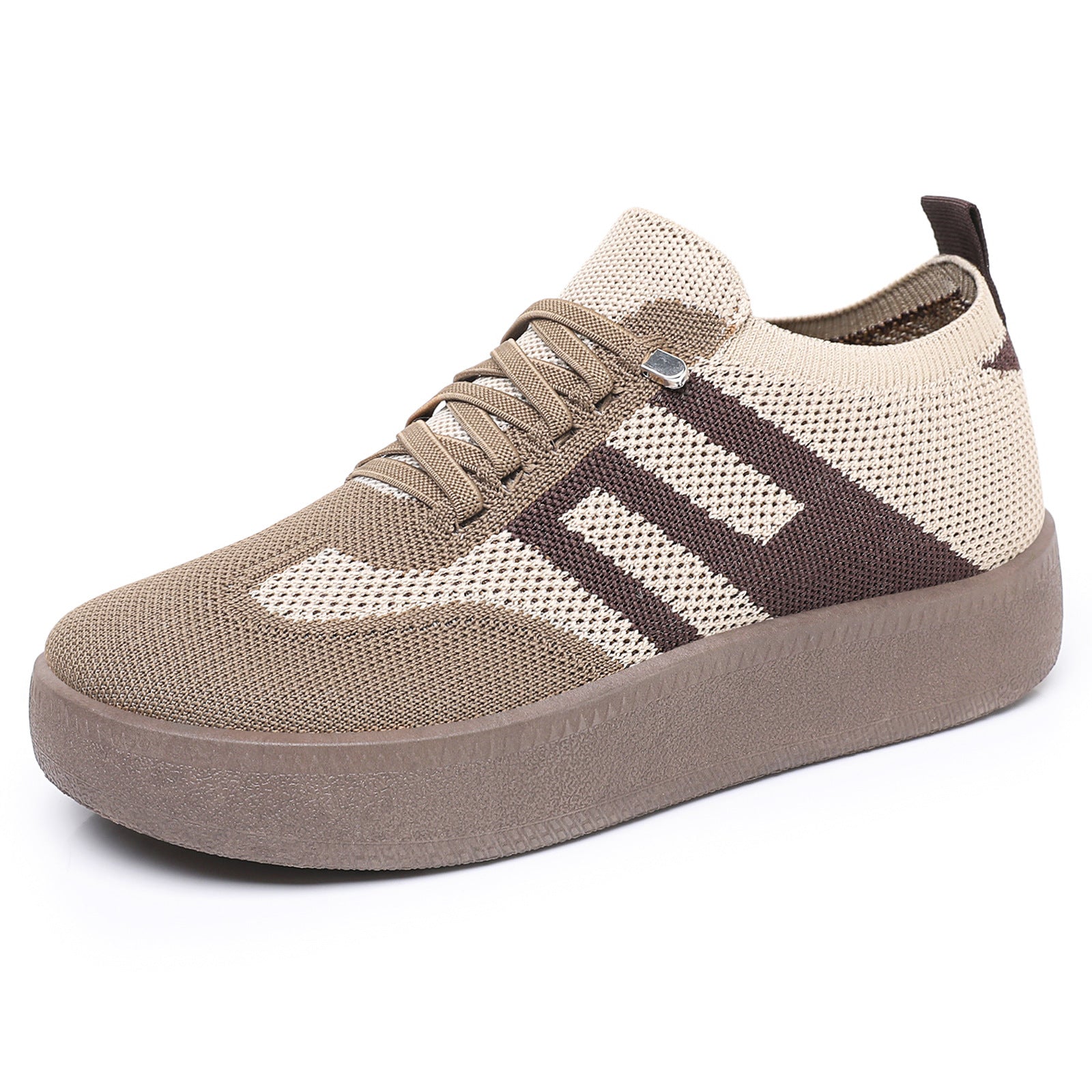 Women's Casual Knit Platform Sneakers