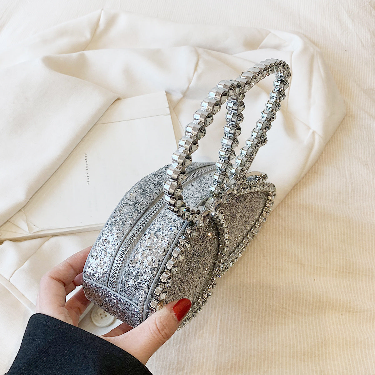 Mini Gem Inlaid Diamond Rhinestone Evening Clutch