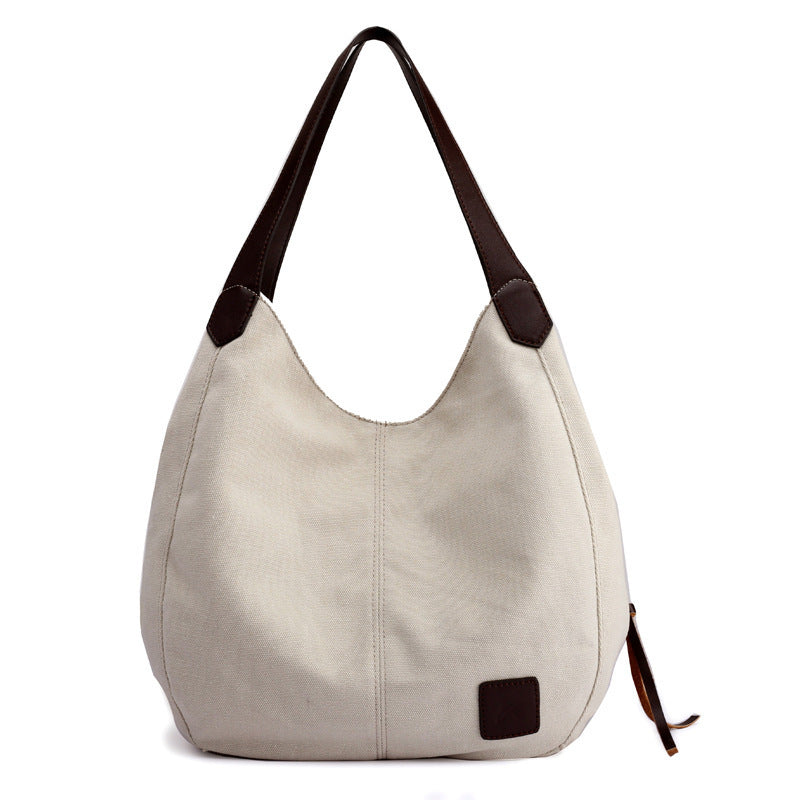 Willow Canvas Organizer Shoulder Bag