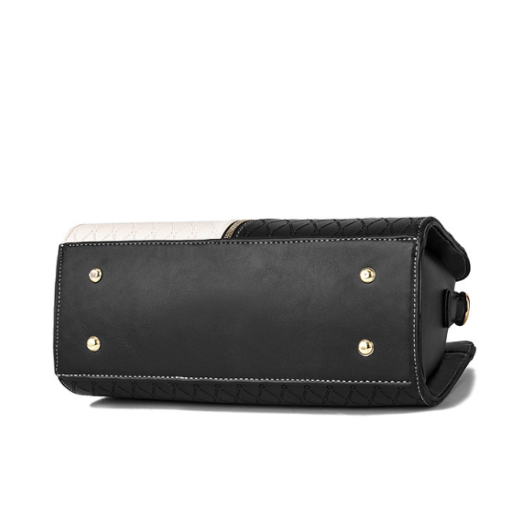 Spliced Fashion Large Shoulder Messenger Bag