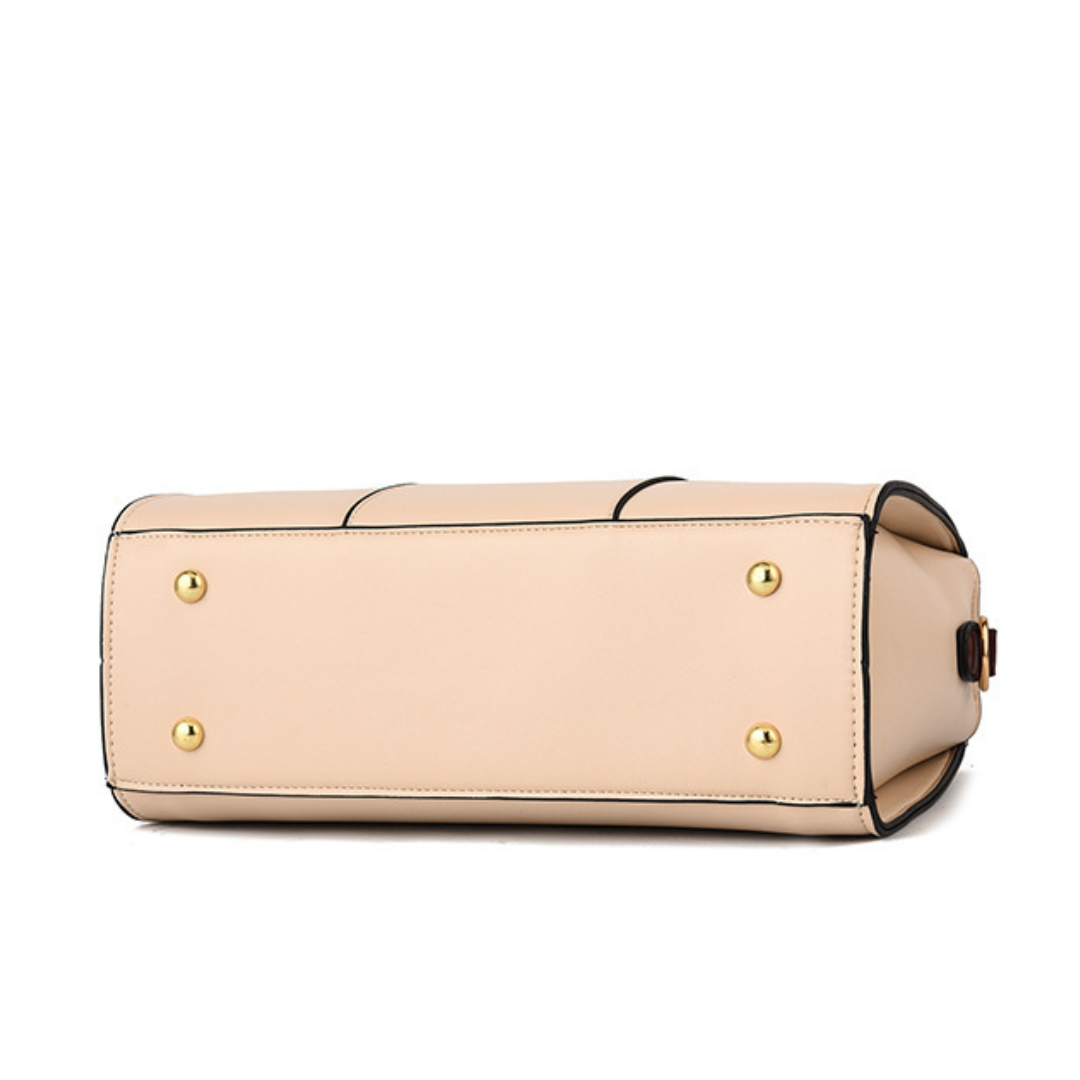 European Large Capacity Simple Shoulder Handbag