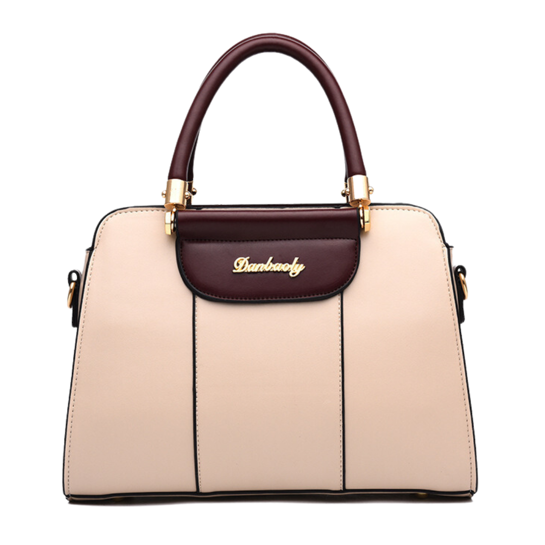 European Large Capacity Simple Shoulder Handbag