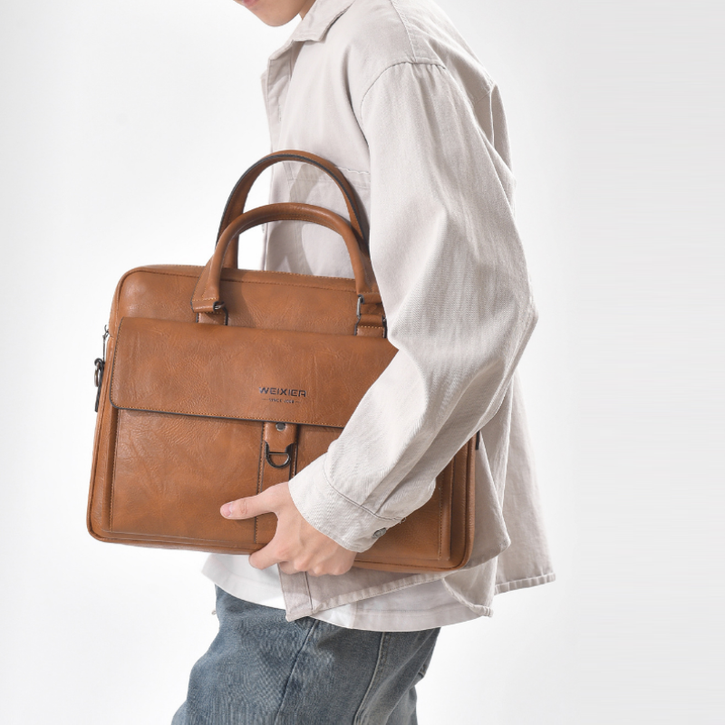 Classic Retro Business Laptop Bag
