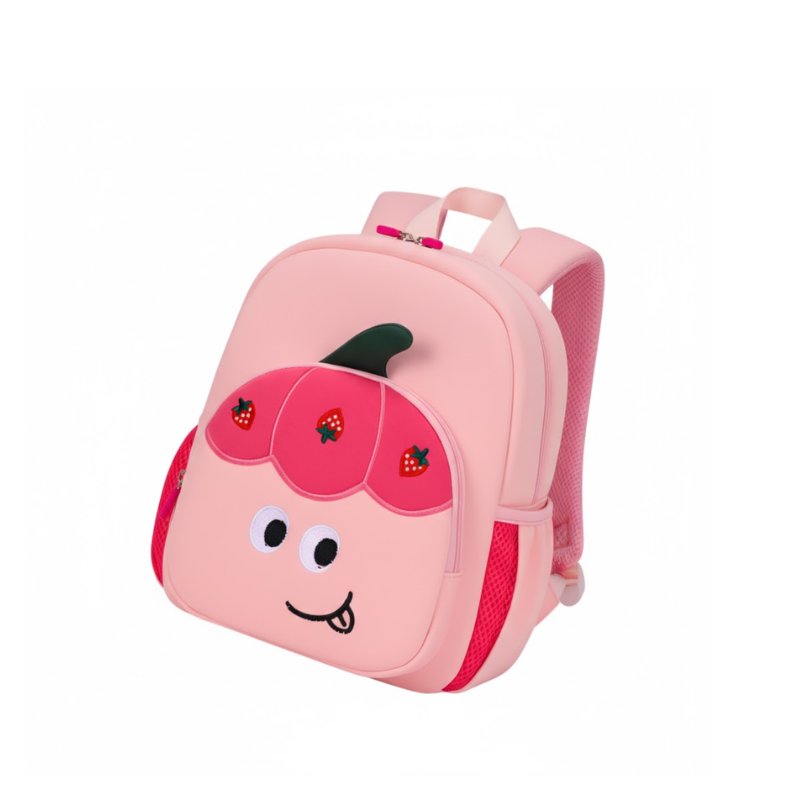 Fruity Fun Cartoon School Bag