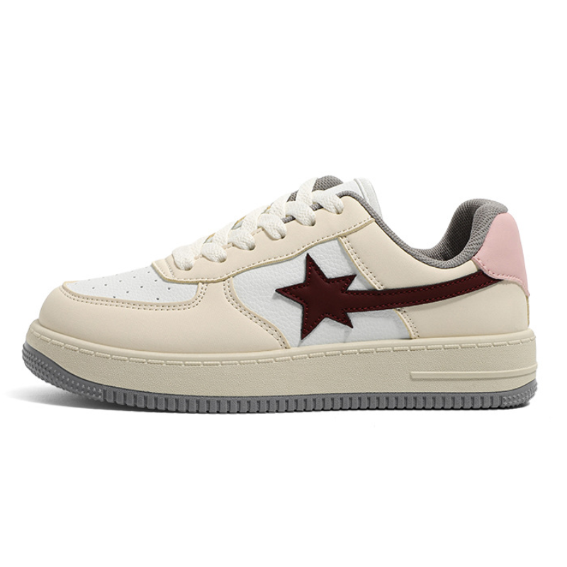 Women’s Star Fashion White Sneakers