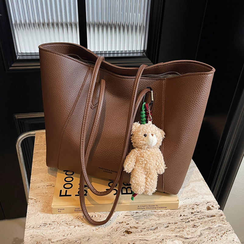 Retro Commute Large Capacity Tote Bag