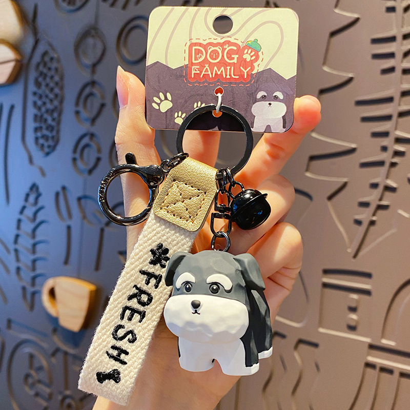 Creative Husky Resin Bag Charm