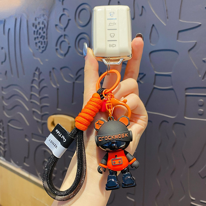 Cyber Bear Bag Charm