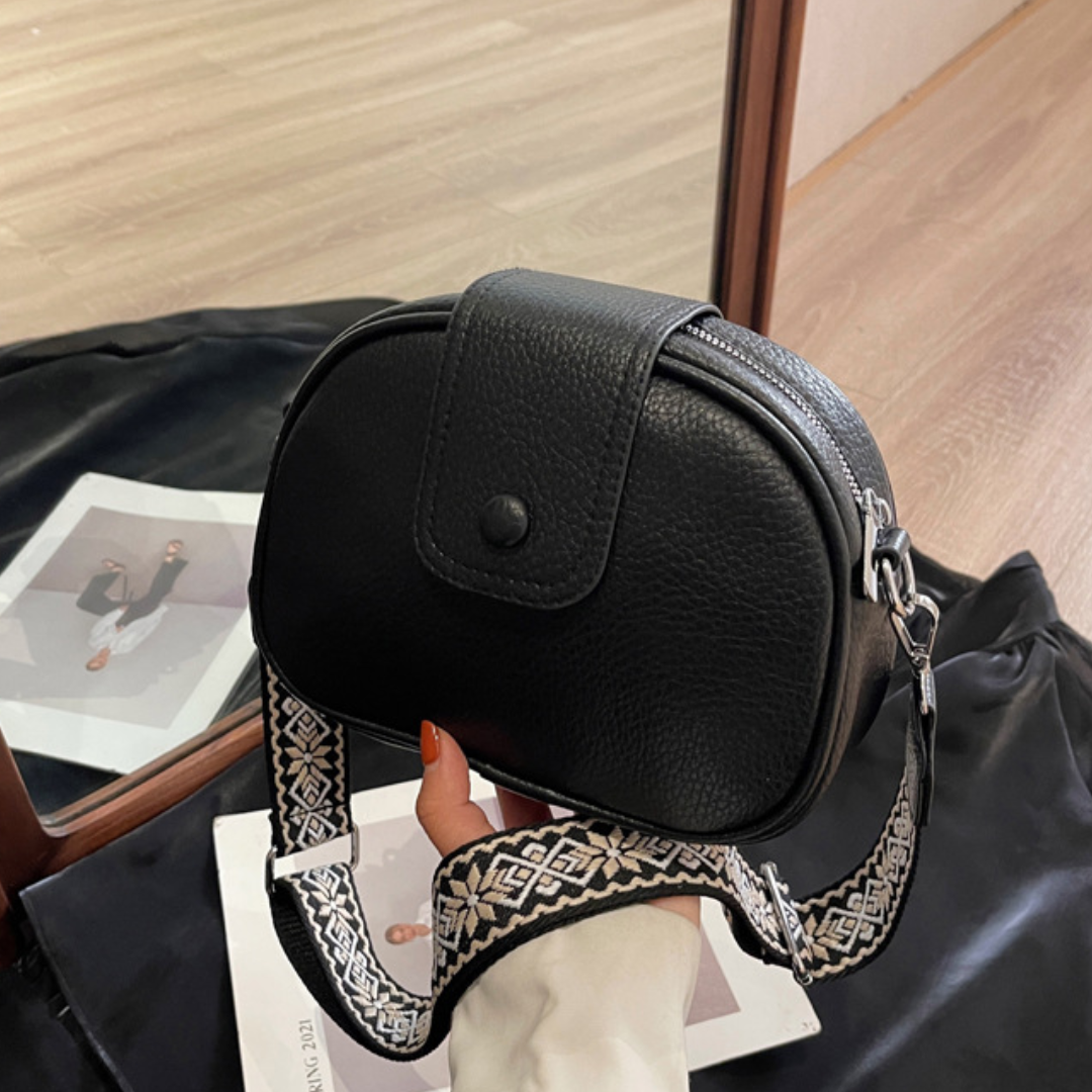 Solid Color Fashion Mini Shoulder Messenger Bag