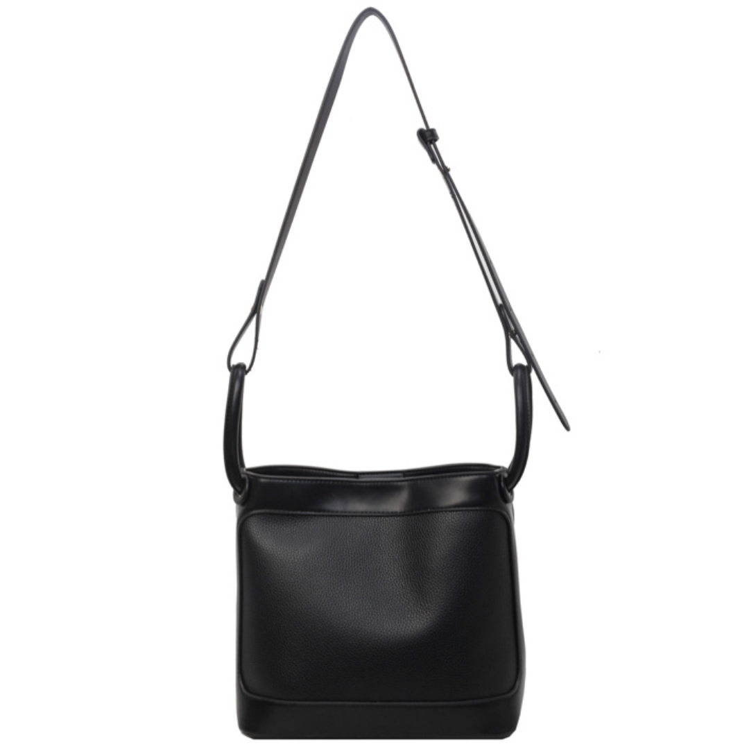 Contrast Color Bucket Shoulder Messenger