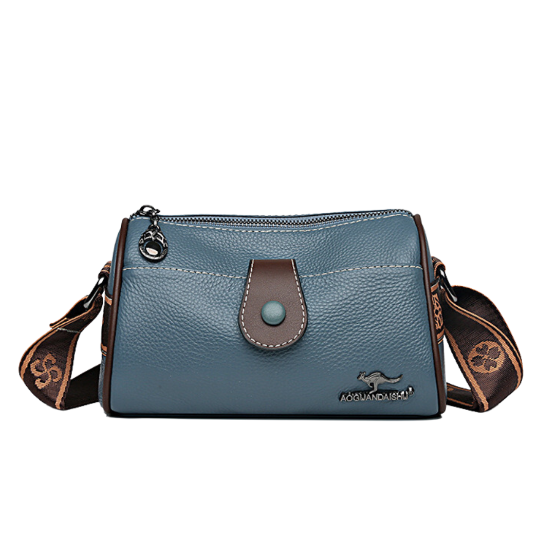 First Layer Cowhide Retro Shoulder Messenger Bag