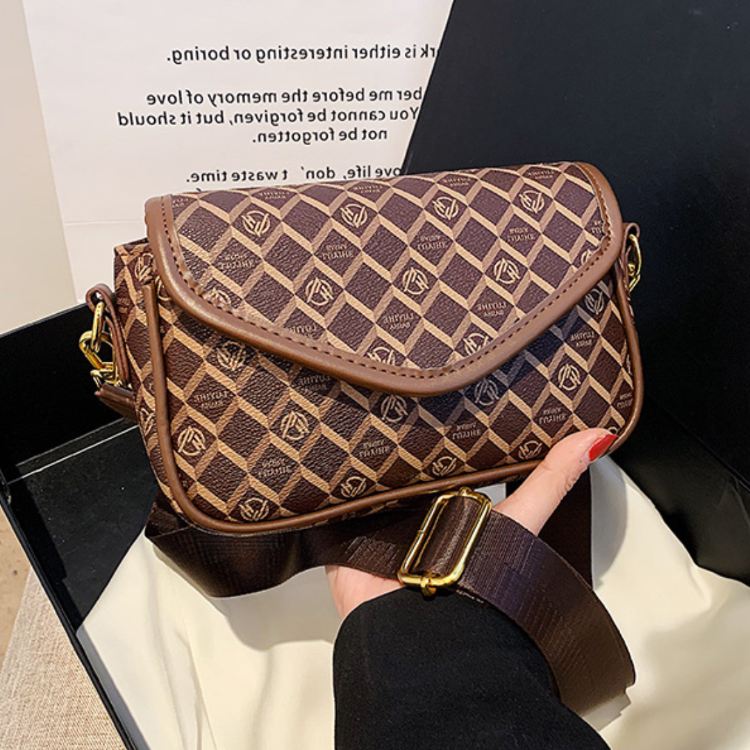 Printed Small Square Ins Crossbody Bag