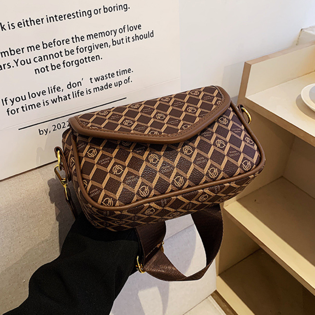 Printed Small Square Ins Crossbody Bag