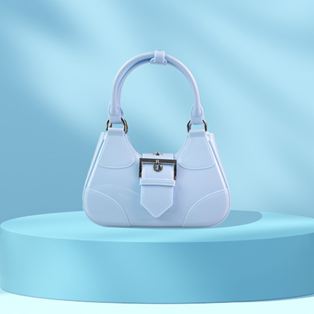 Jelly Style PVC Mini Square Underarm Bag