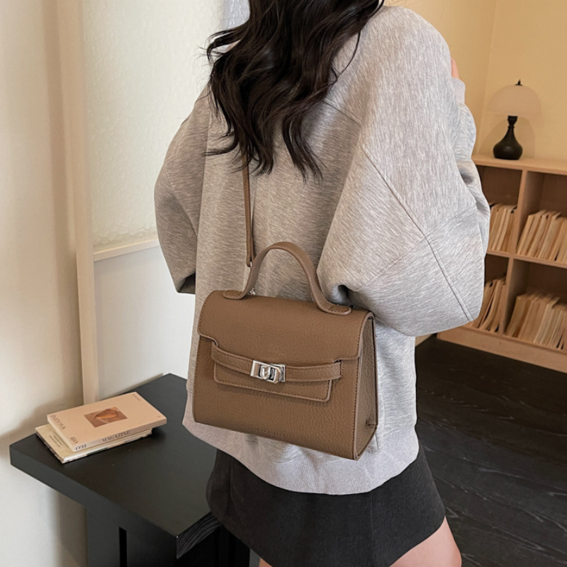 Retro Lock Commuter Handbag