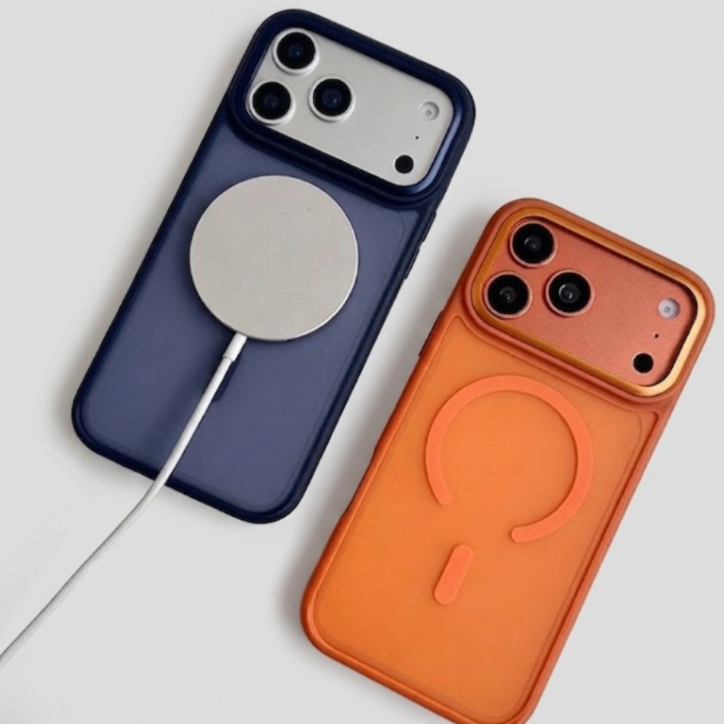 Skin Friendly Semi Transparent Magnetic iPhone Case