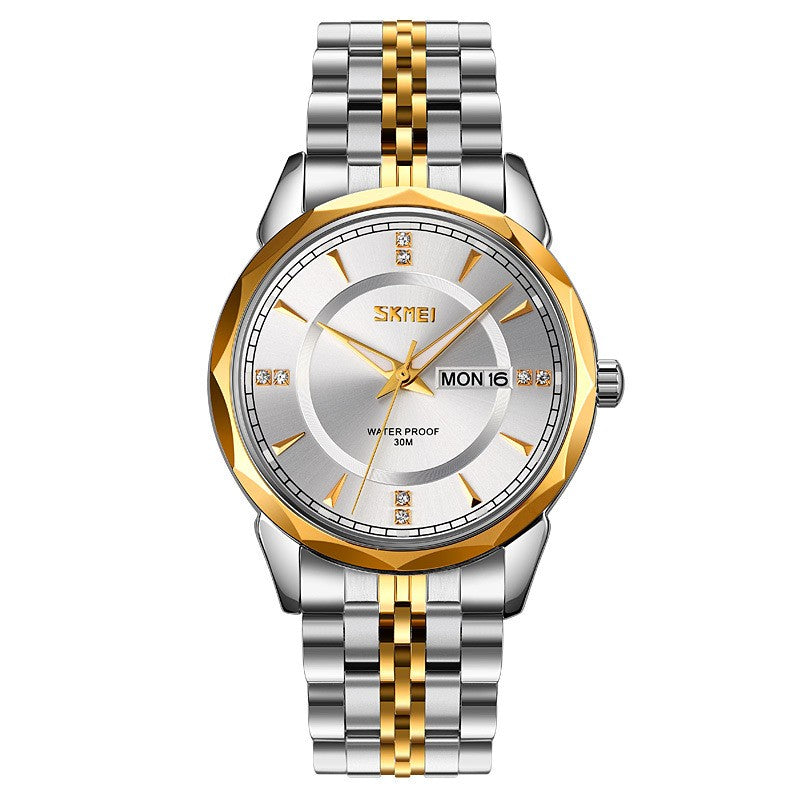 Skmei Stainless Steel Keychain Watch exclusive at The Patchee Sri Lanka - high-quality materials for daily wear, great for travel and everyday style