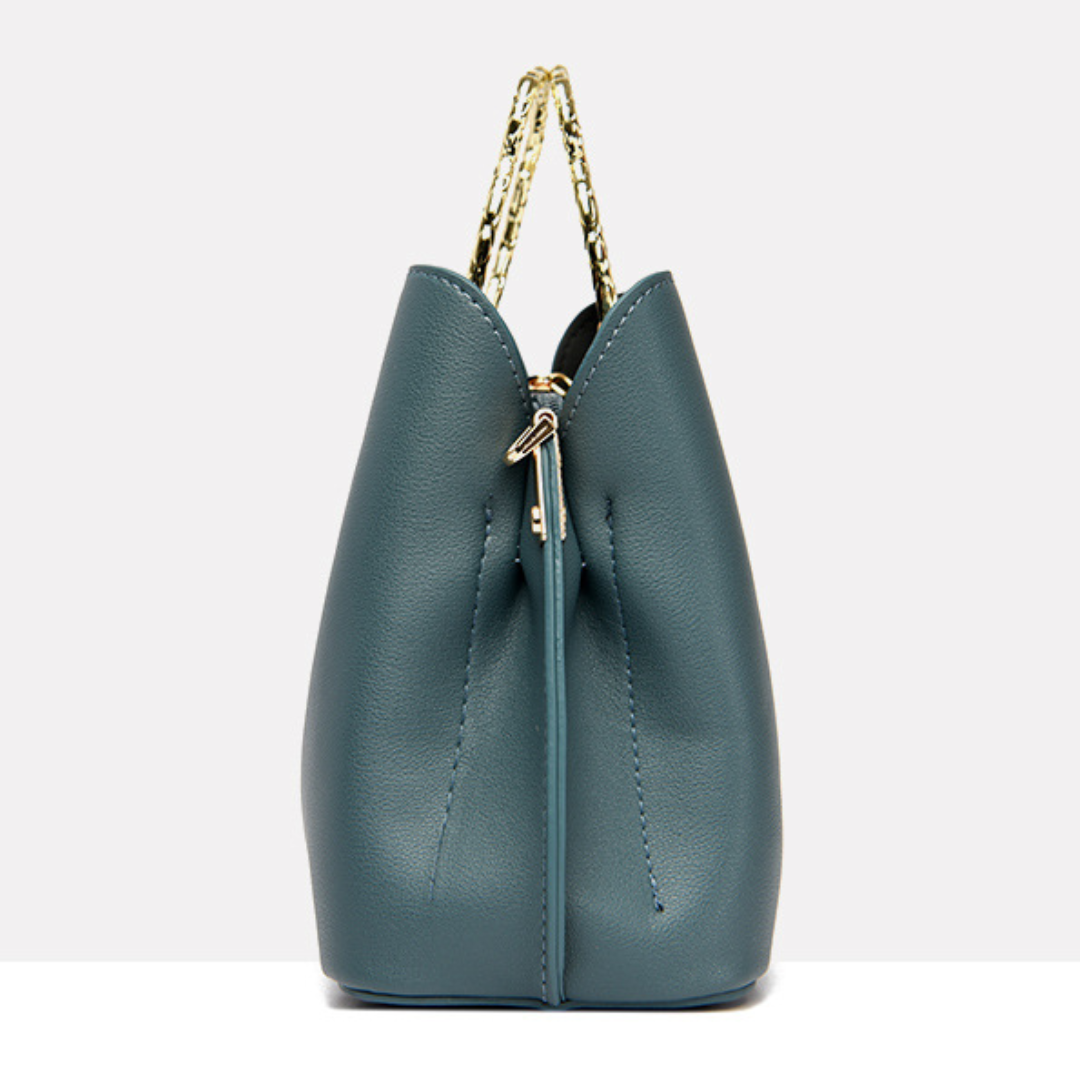 Brand Beautiful Contrast Color Women's Handbag
