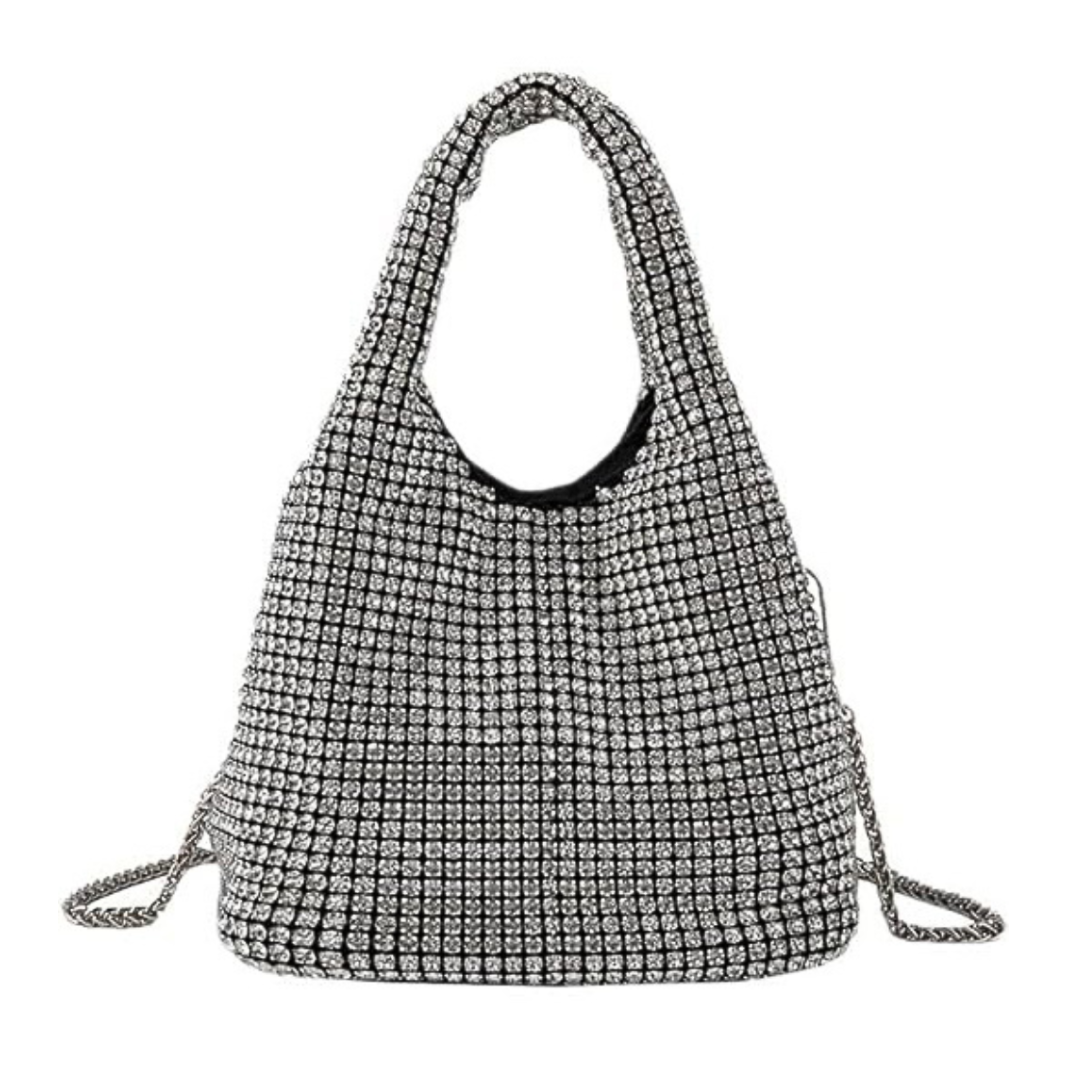 Trendy Full Diamond Fashion Women's PVC Messenger Bag