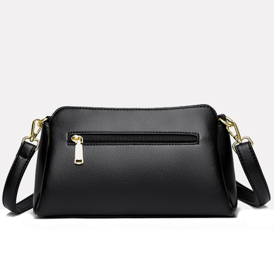 Multi-Layer Soft Leather Women's Shoulder Bag