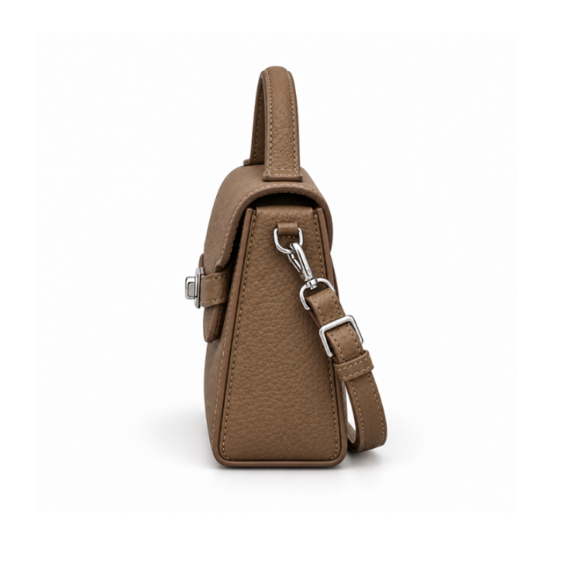 Retro Lock Commuter Handbag