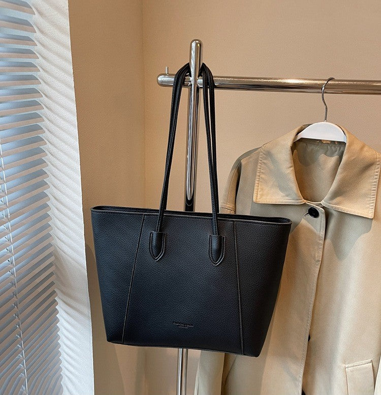 Retro Commute Large Capacity Tote Bag