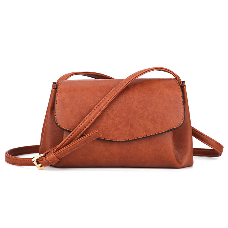 Simple Solid Crossbody Bag