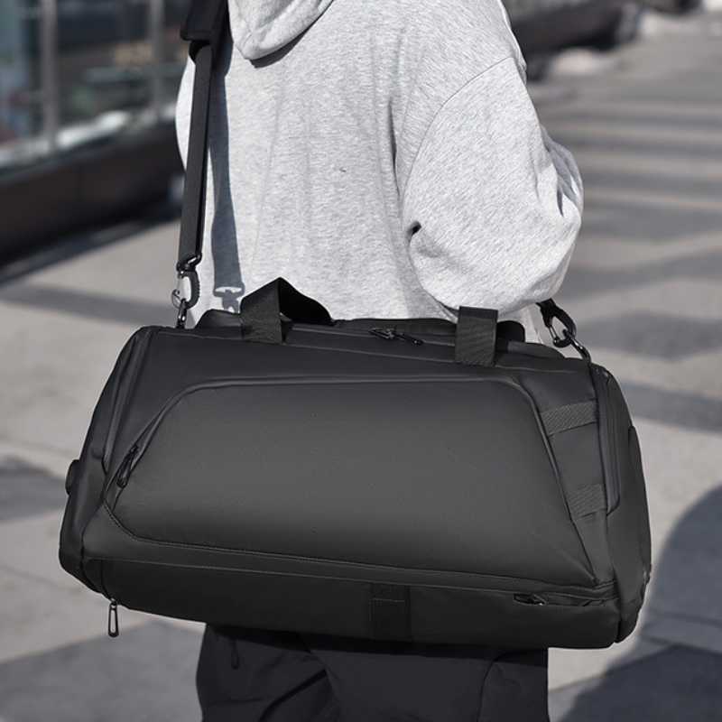 Large Capacity Polyester Sports Duffle Bag