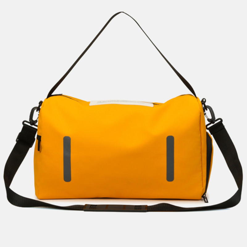 Waterproof Oxford Cloth Gym Duffle with Print