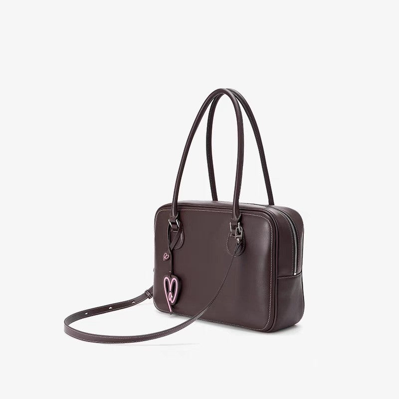 Elegant Large Capacity Shoulder Bowling Bag For Women