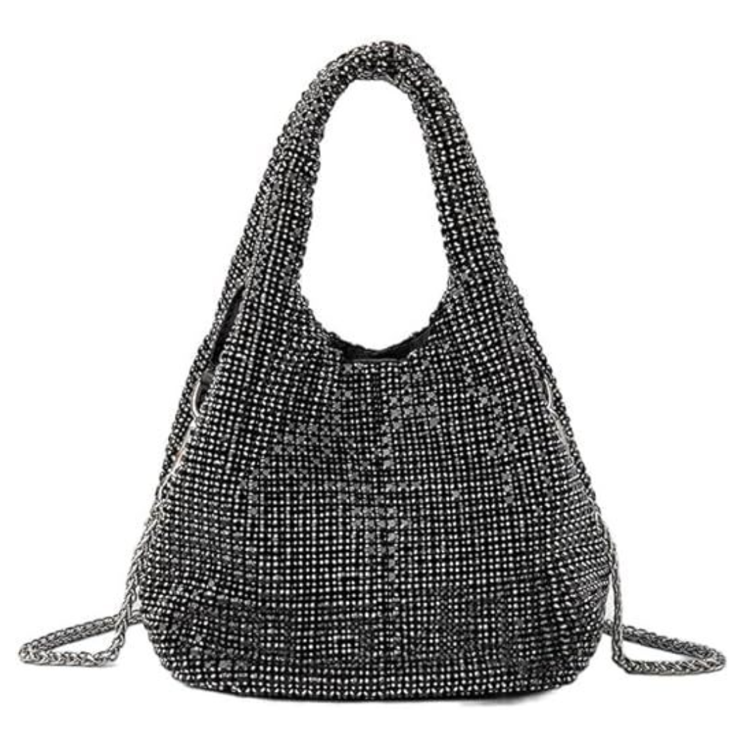 Trendy Full Diamond Fashion Women's PVC Messenger Bag