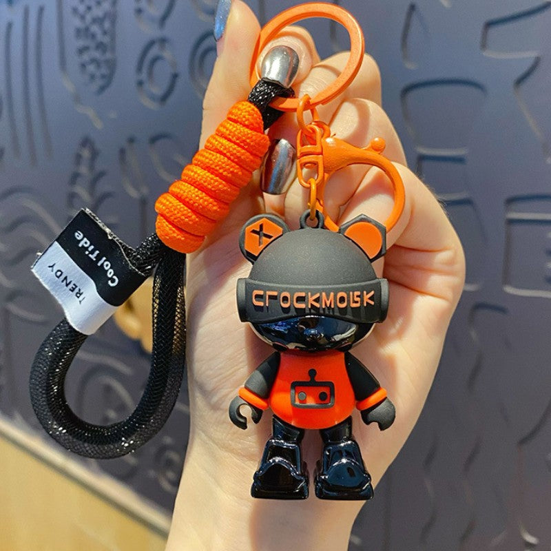 Cyber Bear Bag Charm
