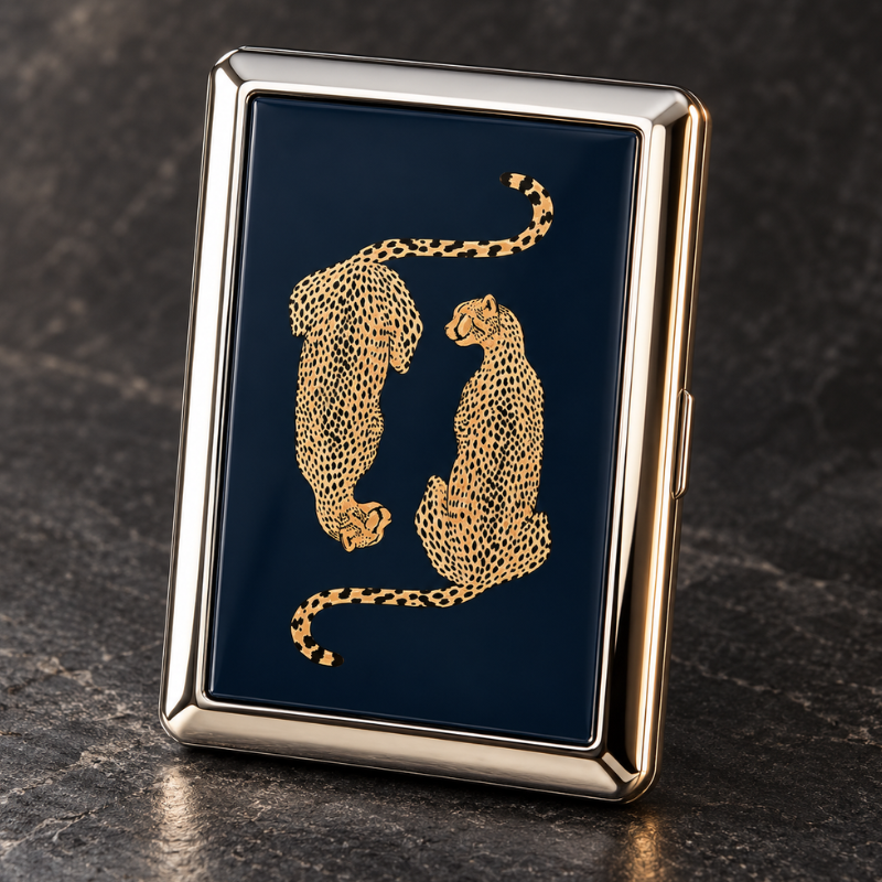 RetroVault Multifunctional Metal Card Holder Case