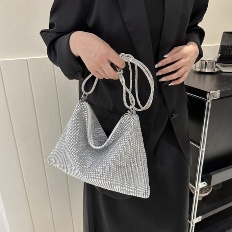Diamond Glam Rhinestone Shoulder Bag