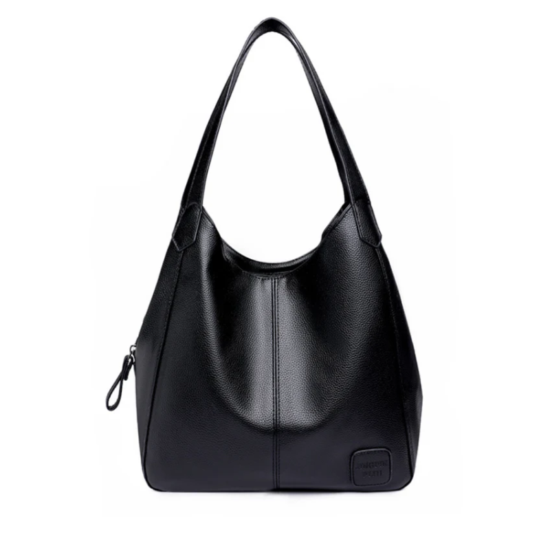 Trendy Solid Color Shoulder Bag