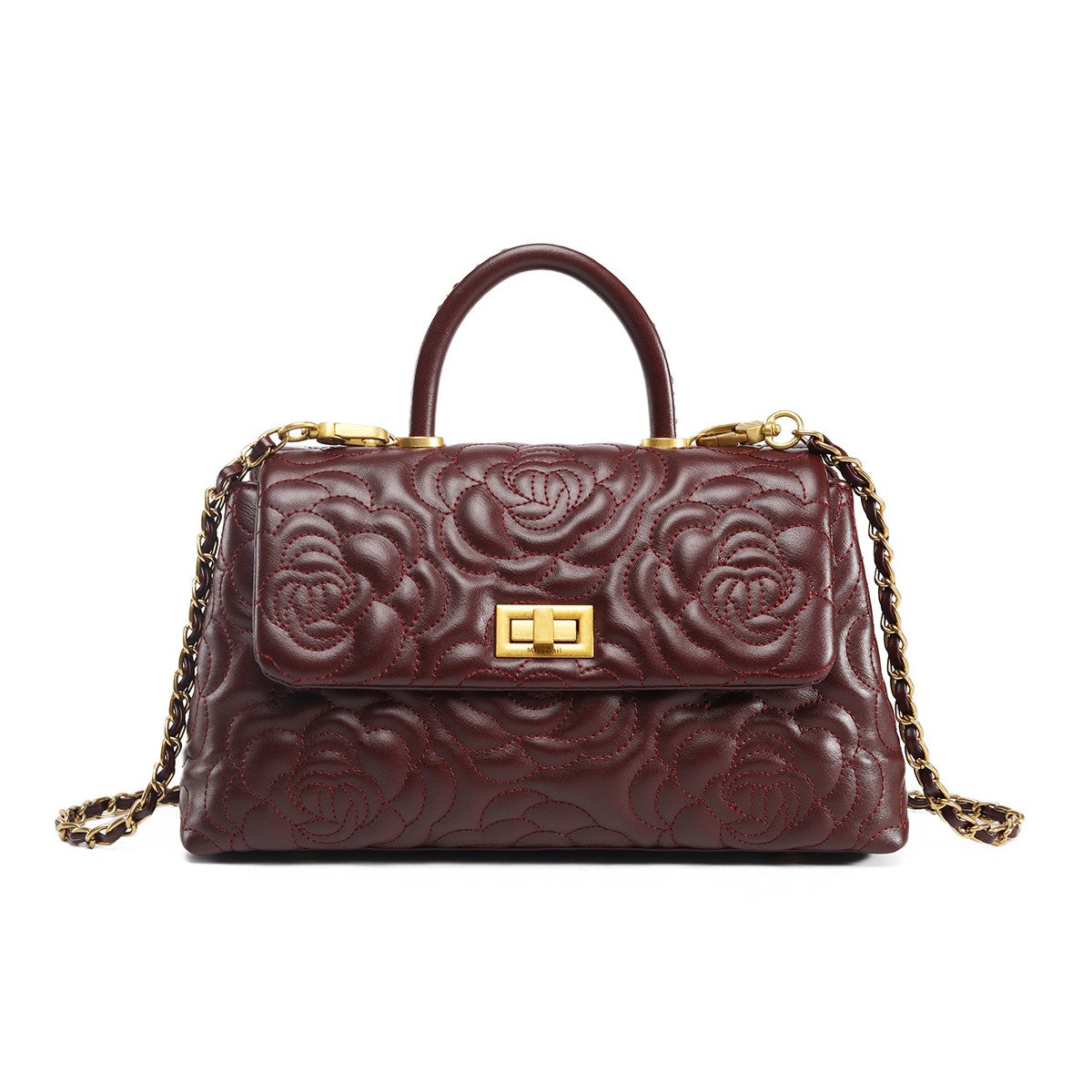 Camellia Elegance Classic Handbag