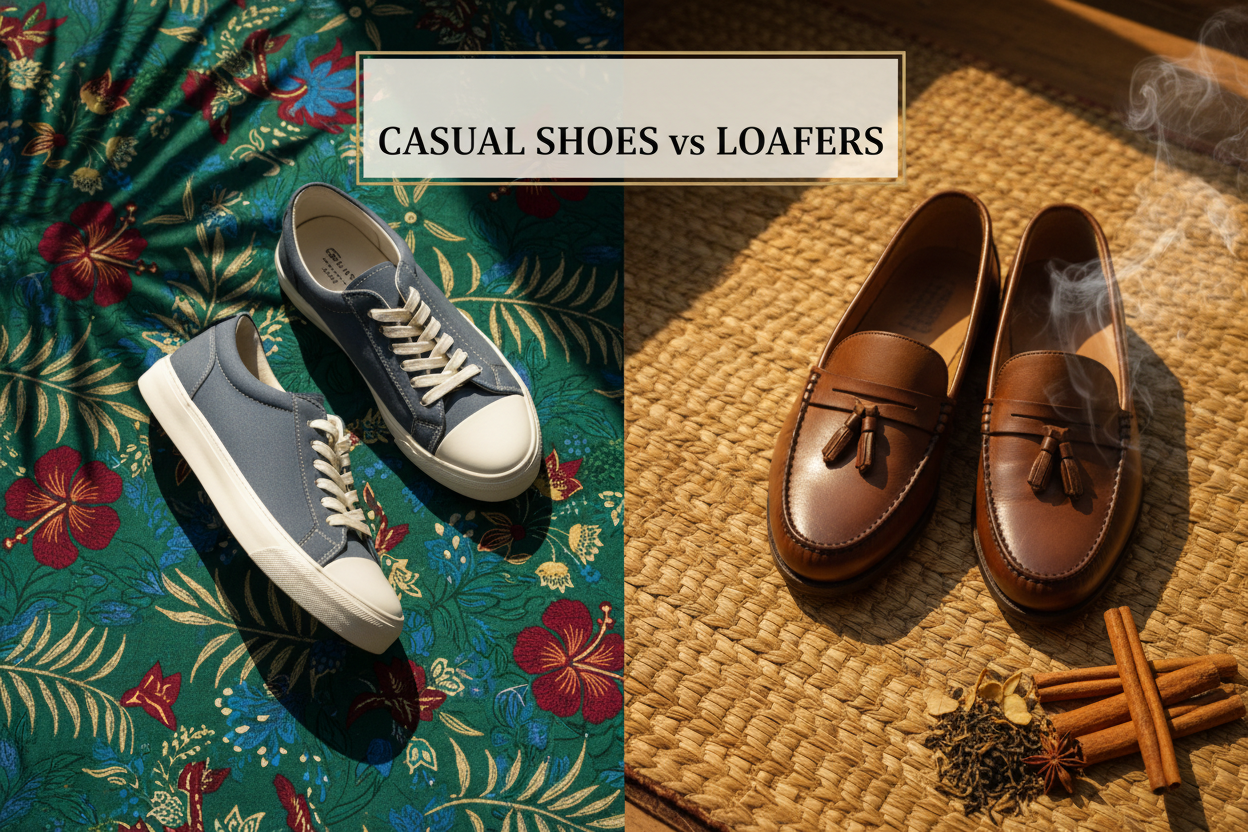Casual Shoes vs Loafers