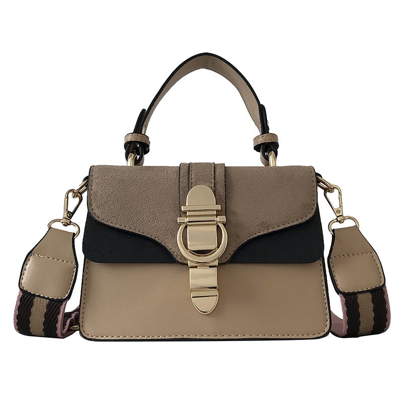 Contrast Colorblock Handbag