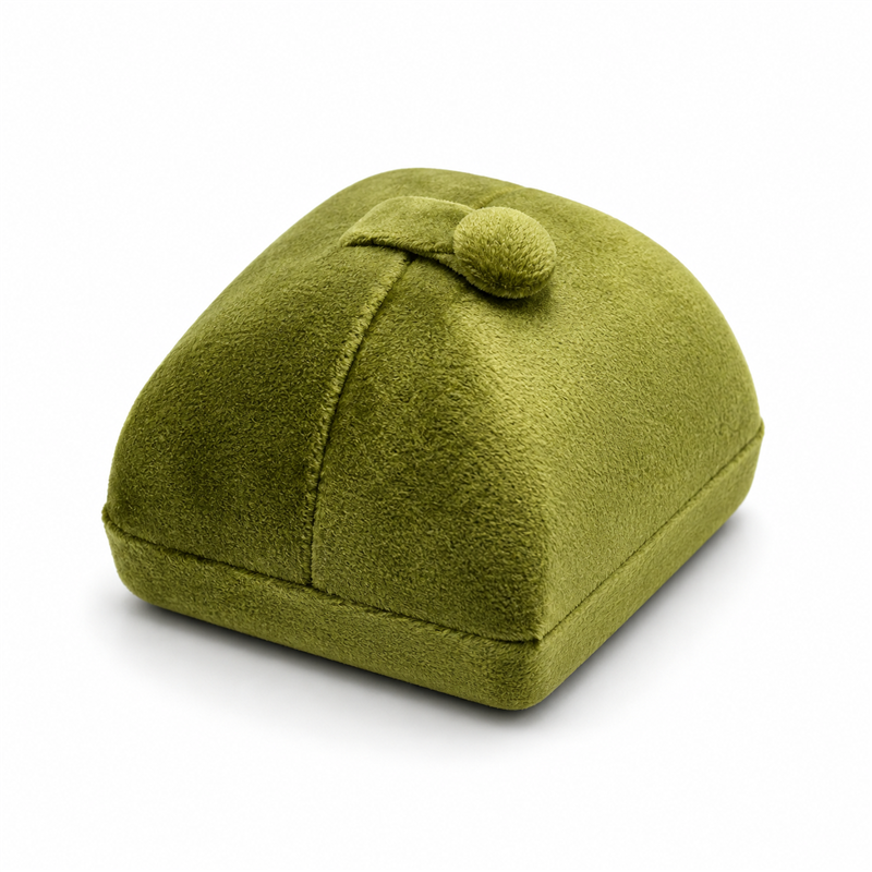 Velvet Embrace Double-Door Jewelry Box
