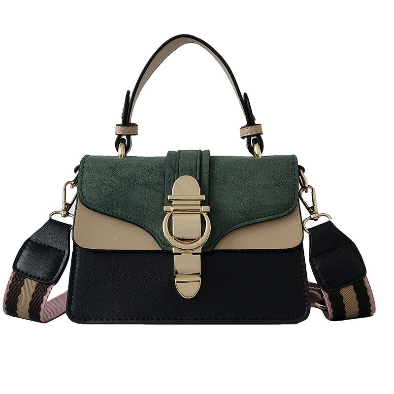 Contrast Colorblock Handbag