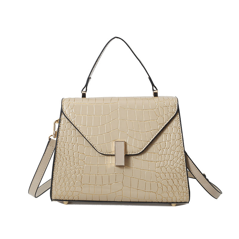 Texture Crocodile Pattern Handbag