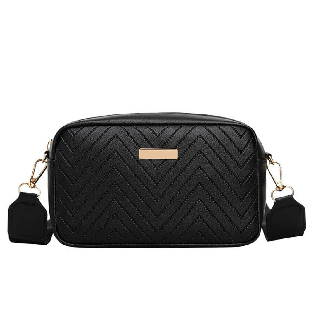 Chevron Style Crossbody Bag