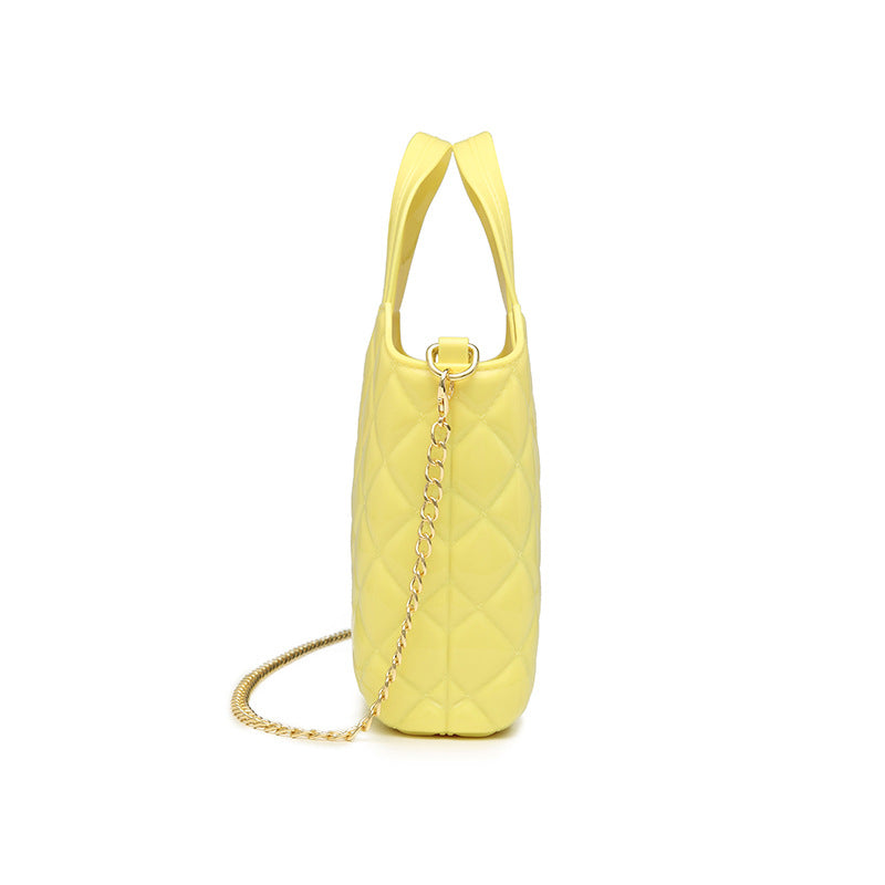 Modern Rhombus Bucket Bag