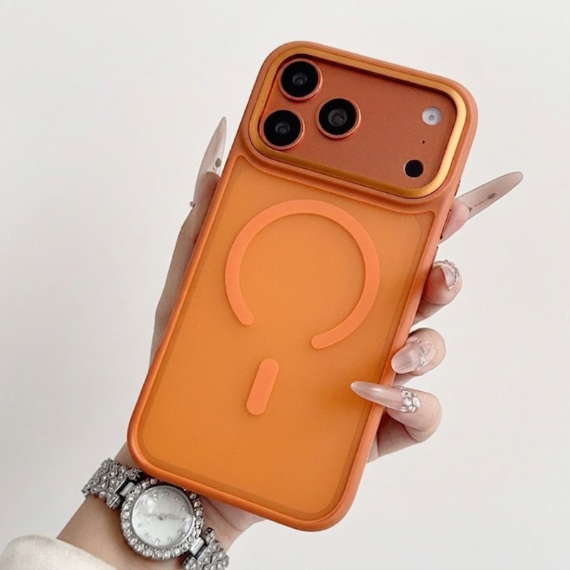 Skin Friendly Semi Transparent Magnetic iPhone Case